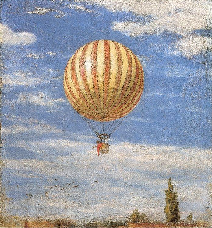 Merse, Pal Szinyei The Balloon oil painting picture